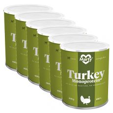 Konserwa MARTY Turkey Monoprotein 6 x 800 g