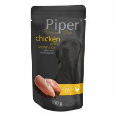 Saszetka Piper Platinum Pure kurczak i brązowy ryż 150 g