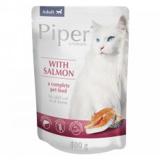 Saszetka Piper Cat Adult z łososiem 100 g