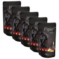 Saszetka Piper Adult z wołową wątróbką i ziemniakami 5 x 150 g