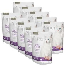 Saszetka Piper Cat Sterilised z królikiem 10 x 100 g