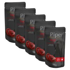 Saszetka Piper Platinum Pure wołowina i brązowy ryż 5 x 150 g