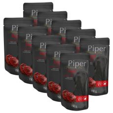 Saszetka Piper Platinum Pure wołowina i brązowy ryż 10 x 150 g