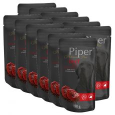 Saszetka Piper Platinum Pure wołowina i brązowy ryż 12 x 150 g
