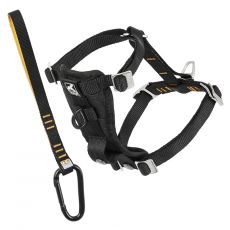 Szelki bezpieczeństwa Kurgo Tru-Fit Smart Harness, czarne S