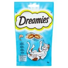 Dreamies przysmaki ze smacznym łososiem dla kot&oacute;w 60g