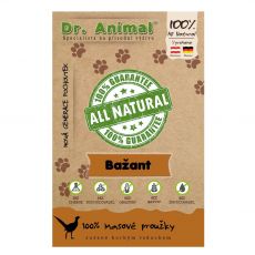 Dr.Animal 100 % mięsne prążki z bażanta 80 g