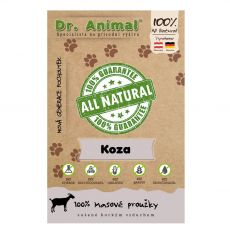 Dr.Animal 100 % mięsne prążki z kozy 80 g