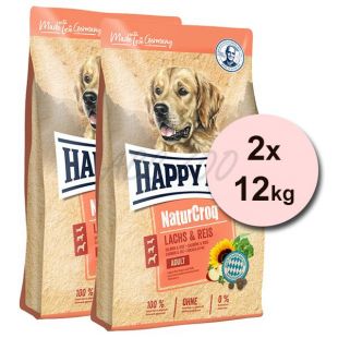 Happy Dog NaturCroq Lachs & Reis 2 x 12 kg
