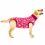 Odzież pooperacyjna dla psa XL kamuflaż różowa