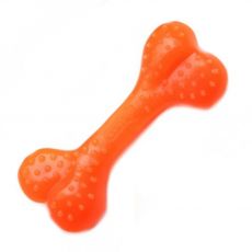 Zabawka dla psa Kość dentystyczna Pomarańczowy 16,5 cm mentolowa