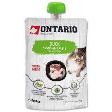 Ontario Cat duck tasty meat paste 90 g