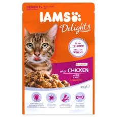 Iams Senior Cat chicken 85 g