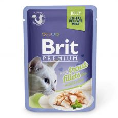 Saszetka BRIT Premium Cat Trout in Jelly 85 g