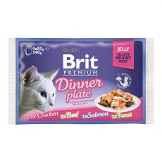 Saszetka BRIT Premium Cat Dinner Plate in Jelly 4 x 85 g