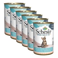 Schesir kitten tuńczyk z aloe vera w galarecie 6 x 140 g