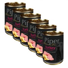 Konserwa Piper Platinum Pure indyk z ziemniakami 6 x 400 g
