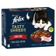 Saszetki FELIX Tasty Shreds mix smaczna selekcja w sosie 12 x 80 g