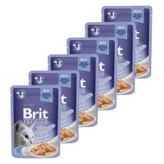 Saszetka BRIT Premium Cat Salmon in Jelly 6 x 85 g