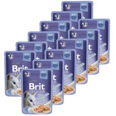 Saszetka BRIT Premium Cat Salmon in Jelly 12 x 85 g