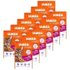 Iams Senior Cat chicken 12 x 85 g