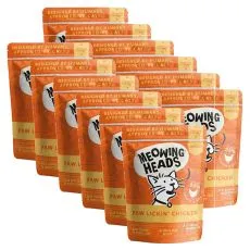 MEOWING HEADS Paw Lickin Chicken GRAIN FREE 12 x 100 g