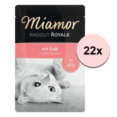 Miamor Ragout Royale cielęcina 22 x 100 g