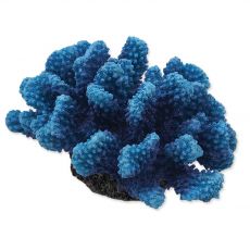 Dekoracja AQUA EXCELLENT Morski koralowiec niebieski 14,5 x 10,5 x 7,4 cm