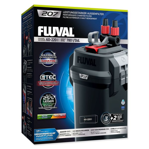 Fluval 207 Filtr zewnętrzny 780 l / h