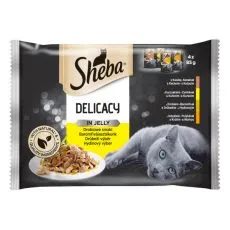 Sheba Delicacy Drobiowa selekcja saszetek 4 x 85 g