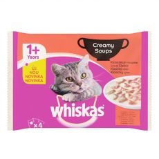 Whiskas Creamy Soups Klasyczna selekcja 4 x 85 g