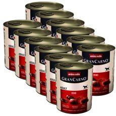 Animonda GranCarno Fleisch Adult wołowa - 12 x 800 g