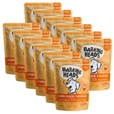 BARKING HEADS Bowl Lickin’ Chicken GRAIN FREE 12 x 300 g