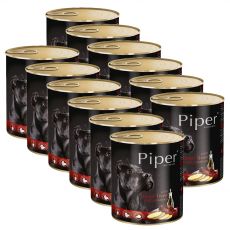 Konserwa Piper Adult  z wołową wątróbką i ziemniakami 12 x 800 g
