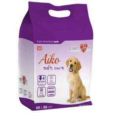 AIKO Soft Care maty dla psów 30 szt. - 60 x 58 cm