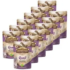 Carnilove Sterilized Cat Quail with Dandelion 12 x 85 g