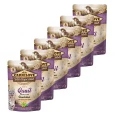 Carnilove Sterilized Cat Quail with Dandelion 6 x 85 g