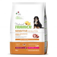 TRAINER Natural SENSITIVE No Gluten Puppy & Junior Medium / Maxi Duck 3 kg