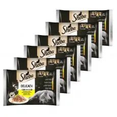 Sheba Delicacy Drobiowa selekcja saszetek 6 x (4 x 85 g)
