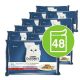 Saszetki Gourmet Perle, mini fileciki z warzywami w sosie 48 x 85 g