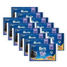 Saszetki BRIT Premium Cat Fish Plate 12 x (4 x 100 g)