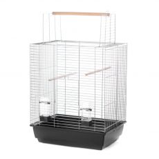 Klatka dla ptaków ARA zinc - 54 x 39 x 67,5 cm CZARNA