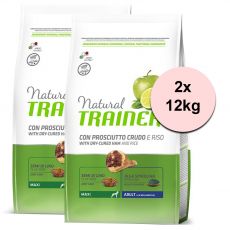 TRAINER Natural Maxi Adult suszona szynka 2 x 12 kg