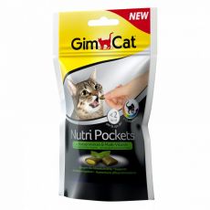 GimCat Nutri Pockets Catnip & Multi-vitamin 60 g