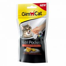 GimCat Nutri Pockets Łosoś & Omega 3 & 6 - 60 g
