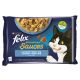 Saszetki FELIX Sensations Saucesdorsz, sardynki 4 x 85 g