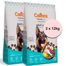 Calibra Dog Premium Line Adult Large 2 x 12 kg