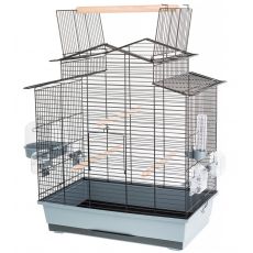 Klatka dla ptaków IZA III DARK - 58,5 x 38 x 65 cm