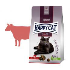 Happy Cat Sterilised Voralpen-Rind / wołowina 4 kg