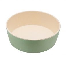 BecoBowl Bambusowa miska dla psa - zielona L 18,5 cm / 1,65 l